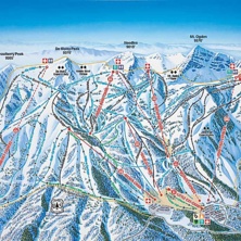 Trail map Snowbasin