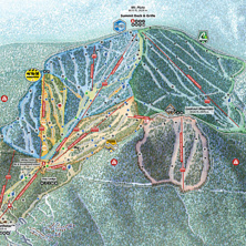 Trail map Northstar California