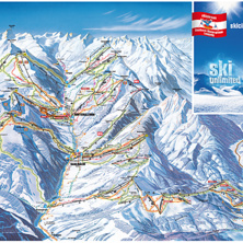 Trail map Saalbach/Hinterglemm (Skicircus)