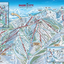 Trail map Park City