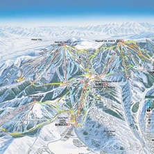 Trail map Deer Valley Resort