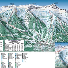 Trail map Fernie Alpine