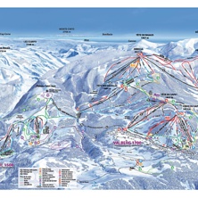 Trail map Valberg