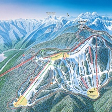 Trail map Grouse Mountain