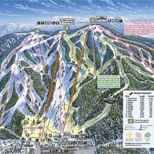 Trail map Snow Summit