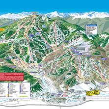 Trail map Beaver Creek