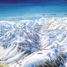 Trail map Saint-Lary Soulan