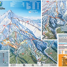 Trail map Mt. Hood Meadows
