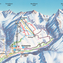 Trail map Diemtigtal - Grimmialp