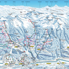 Trail map Unterbäch - Brandalp