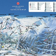 Trail map Val Cenis