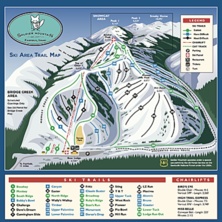 Trail map Soldier Mountain Ski Area