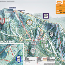 Trail map Sierra at Tahoe