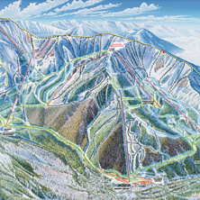 Trail map Taos Ski Valley