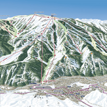 Trail map Sun Valley