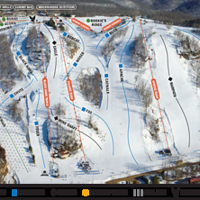 Trail map Chestnut Mountain Resort