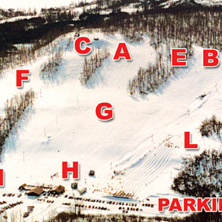 Trail map Dry Hill Ski Area