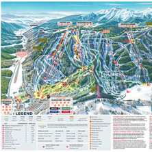 Trail map Purgatory