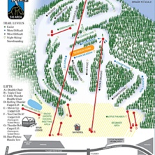 Trail map Thunder Ridge