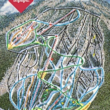 Trail map Sipapu Ski Resort