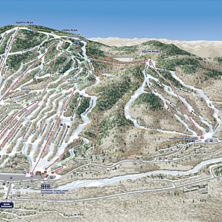 Trail map Loon Mountain