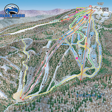 Trail map Blue Knob