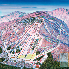 Trail map Cranmore Mountain Resort