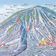 Trail map Stratton Mountain