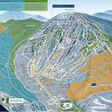 Trail map Sugarloaf