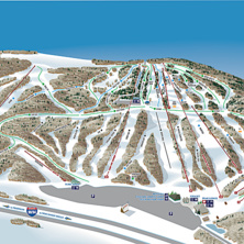Trail map Cascade Mountain