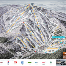 Trail map Mount Sunapee