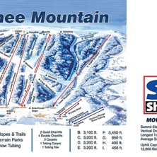 Trail map Shawnee Mountain Ski Area
