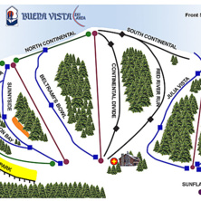 Trail map Buena Vista Ski Area