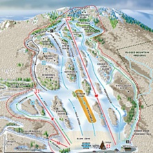 Trail map Camden Snow Bowl