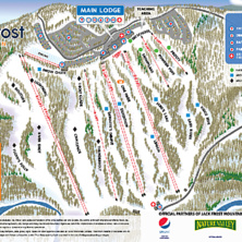 Trail map Jack Frost
