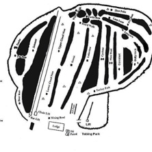 Trail map Hermon Mountain