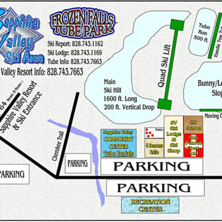 Trail map Sapphire Valley