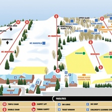 Trail map Snow Trails