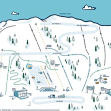 Trail map Soda Springs
