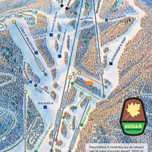 Trail map Sugar Mountain Resort
