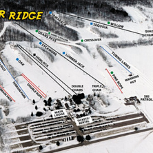 Trail map Timber Ridge