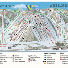Trail map Welch Village