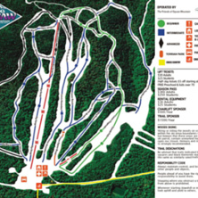 Trail map Big Squaw Mountain