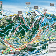 Trail map Snowmass