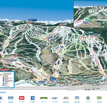 Trail map Front Side