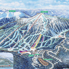 Trail map Apex Mountain