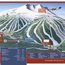 Trail map Hudson Bay Mountain