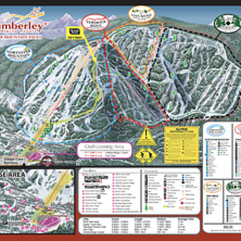 Trail map Kimberley