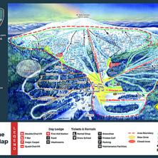 Trail map Baldy Mountain Resort