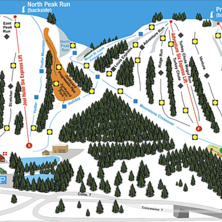 Trail map Mount St Louis Moonstone